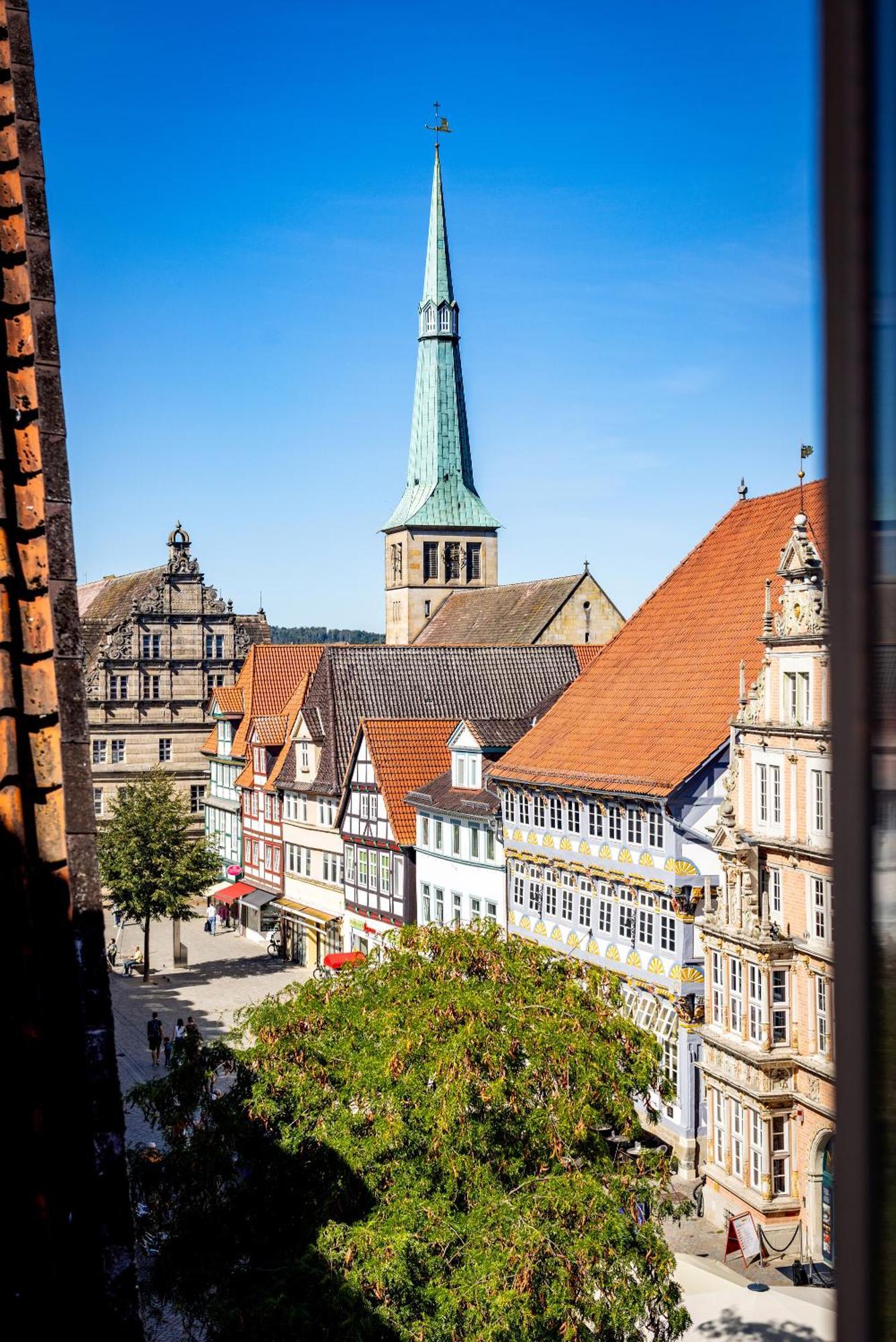 Hotel Zur Boerse Hamelin Buitenkant foto