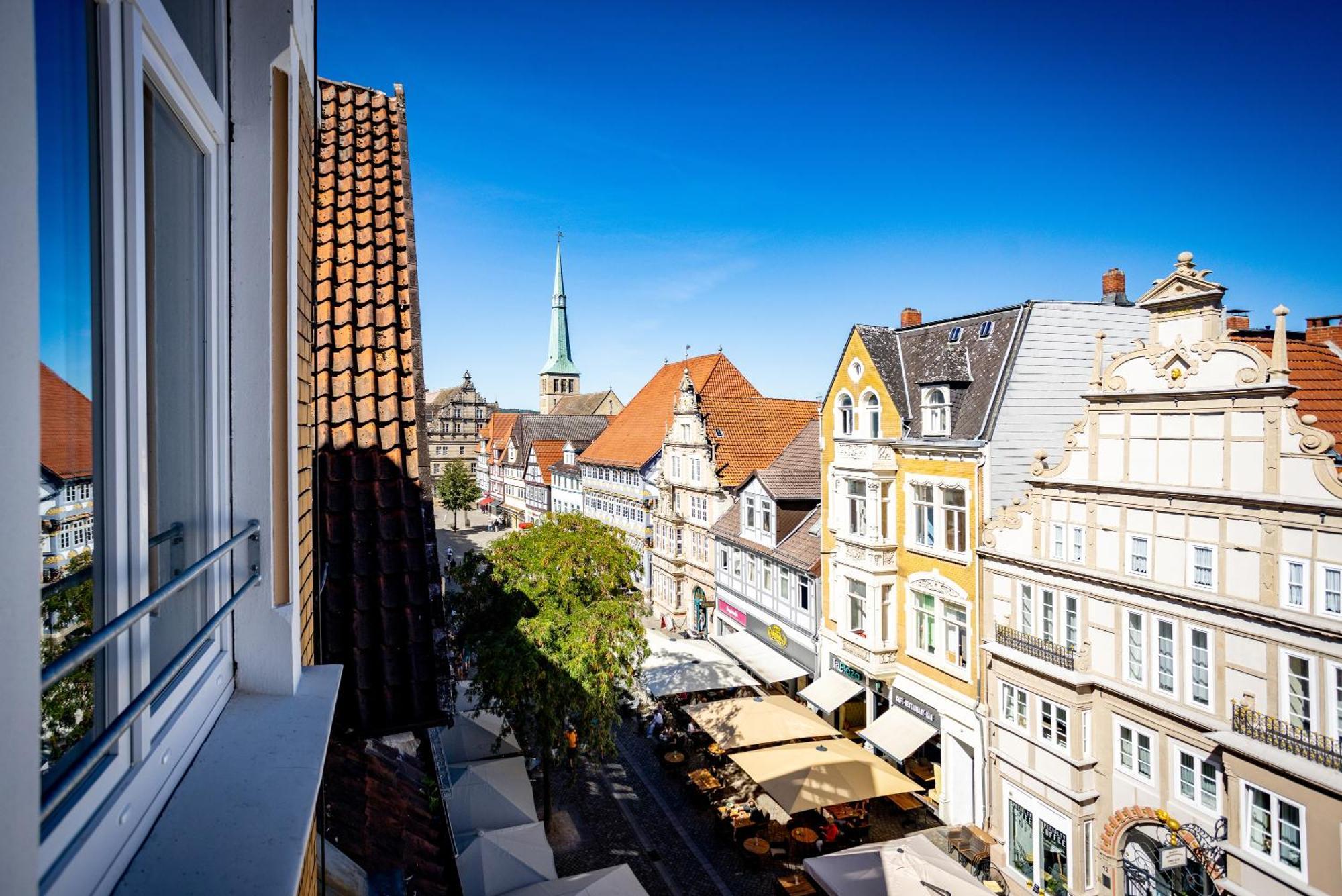 Hotel Zur Boerse Hamelin Buitenkant foto
